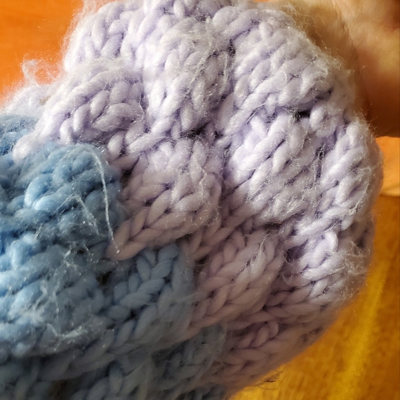 Forever 21 mock neck multicolored sweatshirt fuzzy!!! - Picture 5 of 5